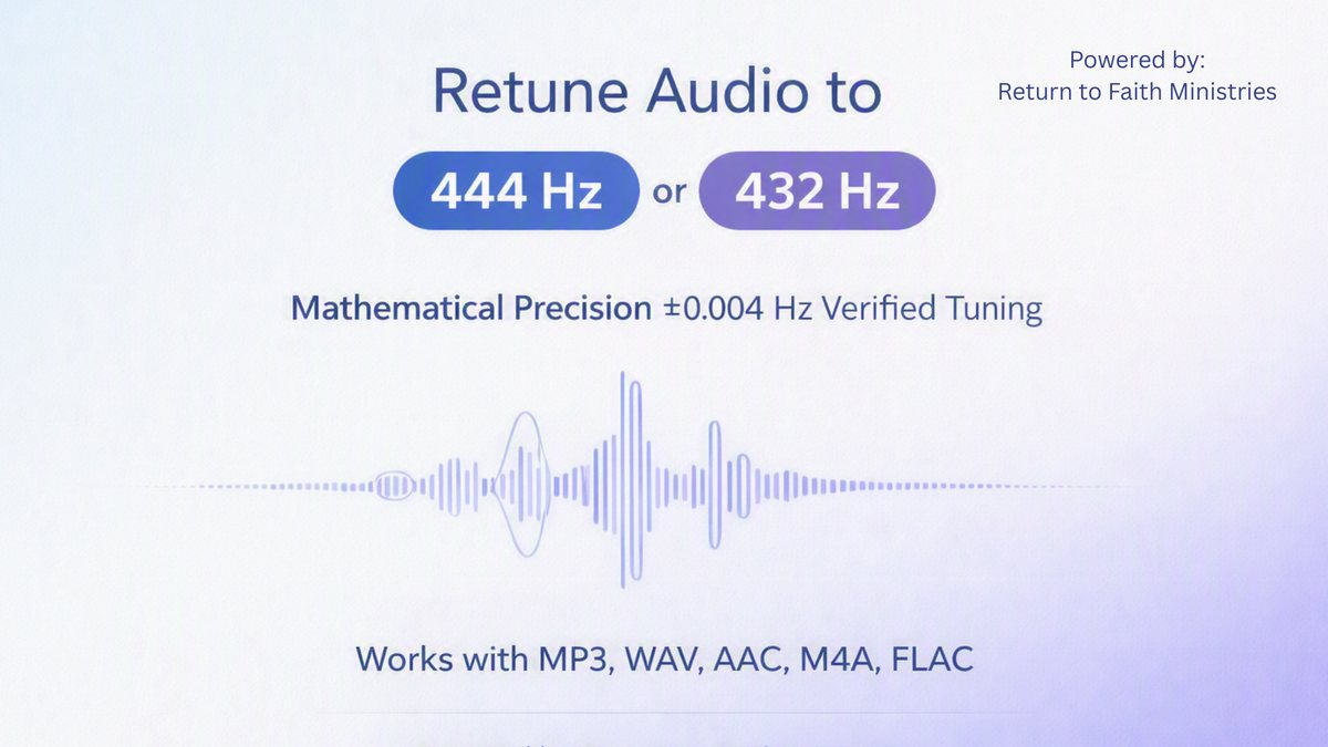 444 Hz Tuner — online pitch changer